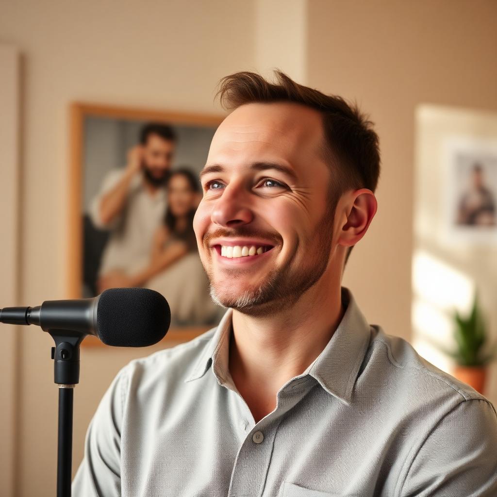 Portrait of the podcast coach